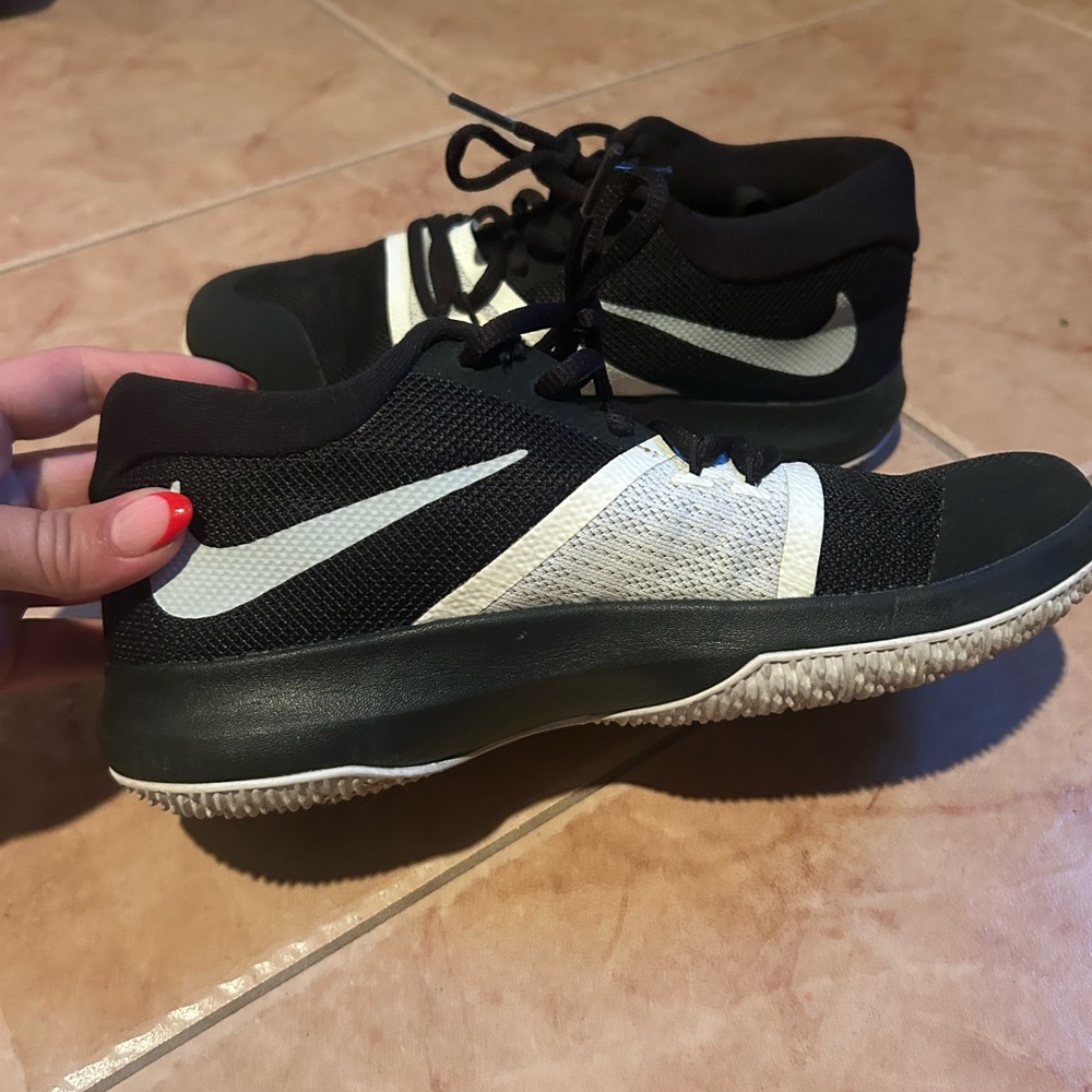 Nike Black and White Athletic Shoes